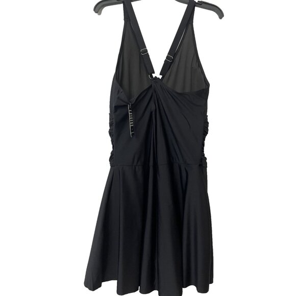 Blooming Jelly Swim Dress Swimsuit One Piece Tummy Control Black Size 3XL NWT - Picture 12 of 14